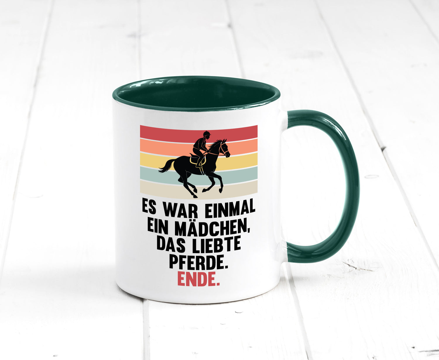 Es war einmal ein Mädchen das Liebte Pferde | lustig Humor Geschenkidee