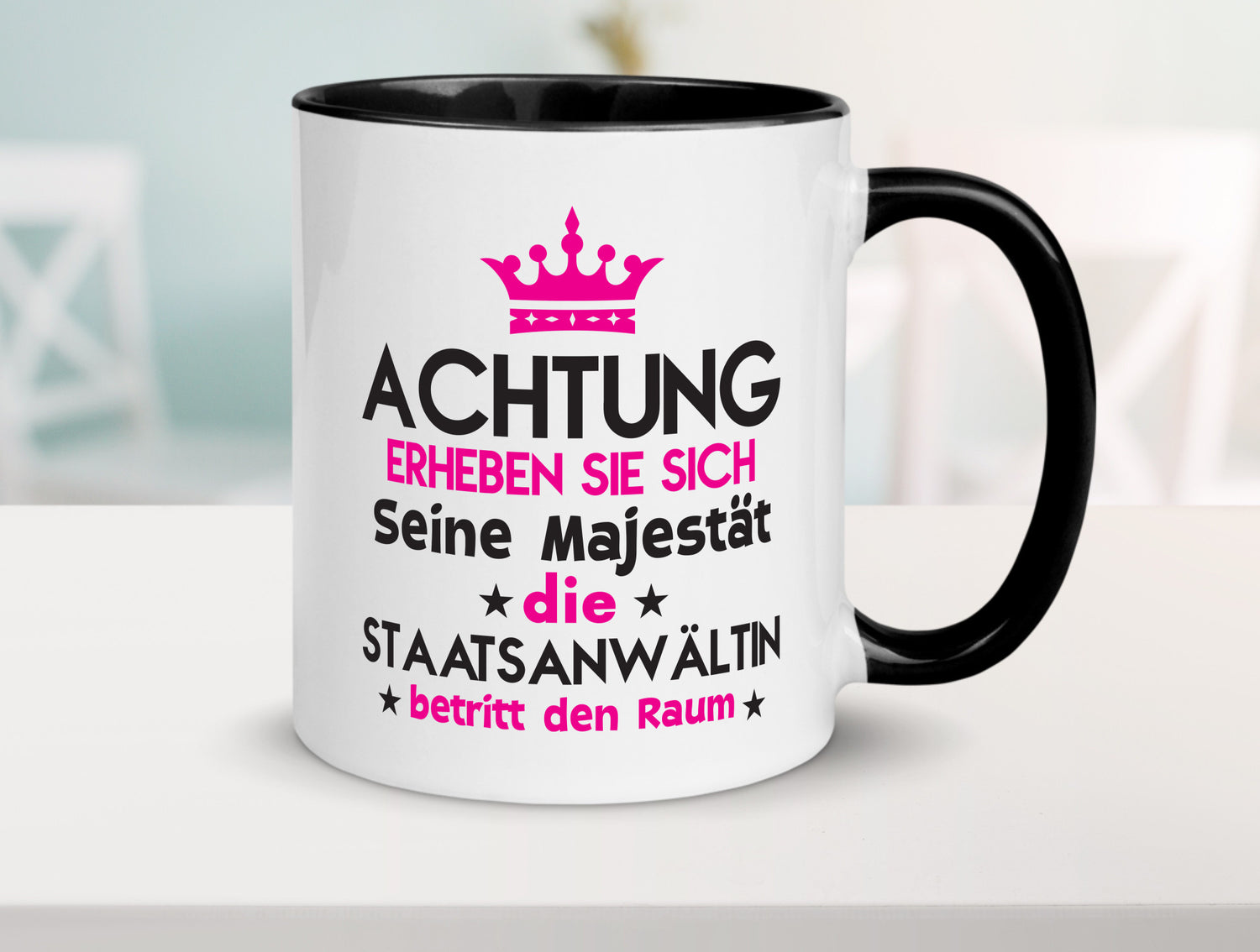 Seine Majestät Staatsanwältin | Anwältin lustiger Spruch Geschenk Humor