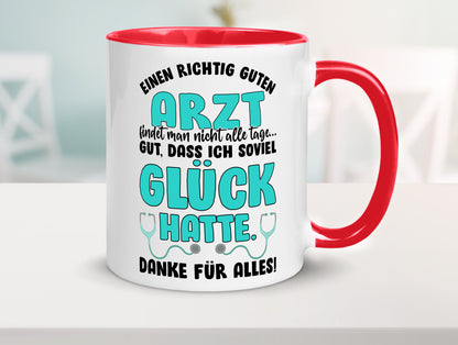 Richtig guter Arzt | Dankeschön Tasse Ärzte Spruch vl9 Humor Geschenkidee