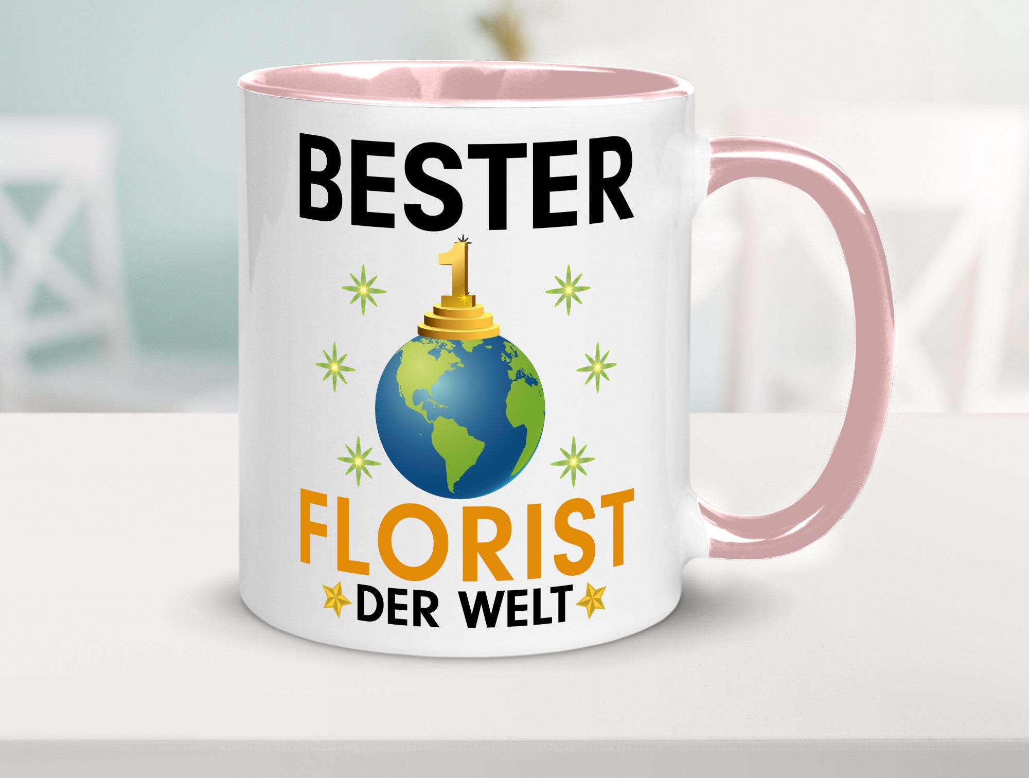 Welt Bester Florist | Blumen Verkäufer Humor Geschenkidee Tasse