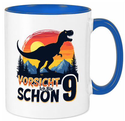 8. Geburtstag | 8 Jahre Dinosaurier v2 Geschenkidee Humor Tasse