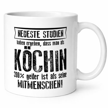 Neuste Studien: Köchin | Chefköchin Chefkoch Geschenk Arbeit Kollegen Büro