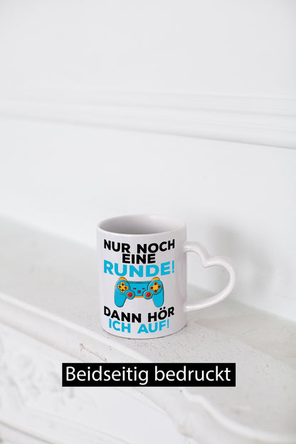 Nur noch eine runde | Gamer Zocker Gaming Geschenk Humor Geschenkidee lustiger