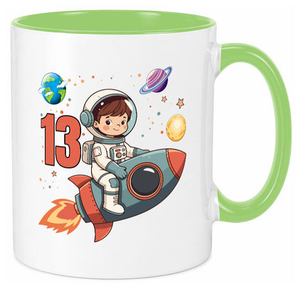 13. Geburtstag | 13 Jahre Astronaut Weltraum lustiger Spruch Geschenk