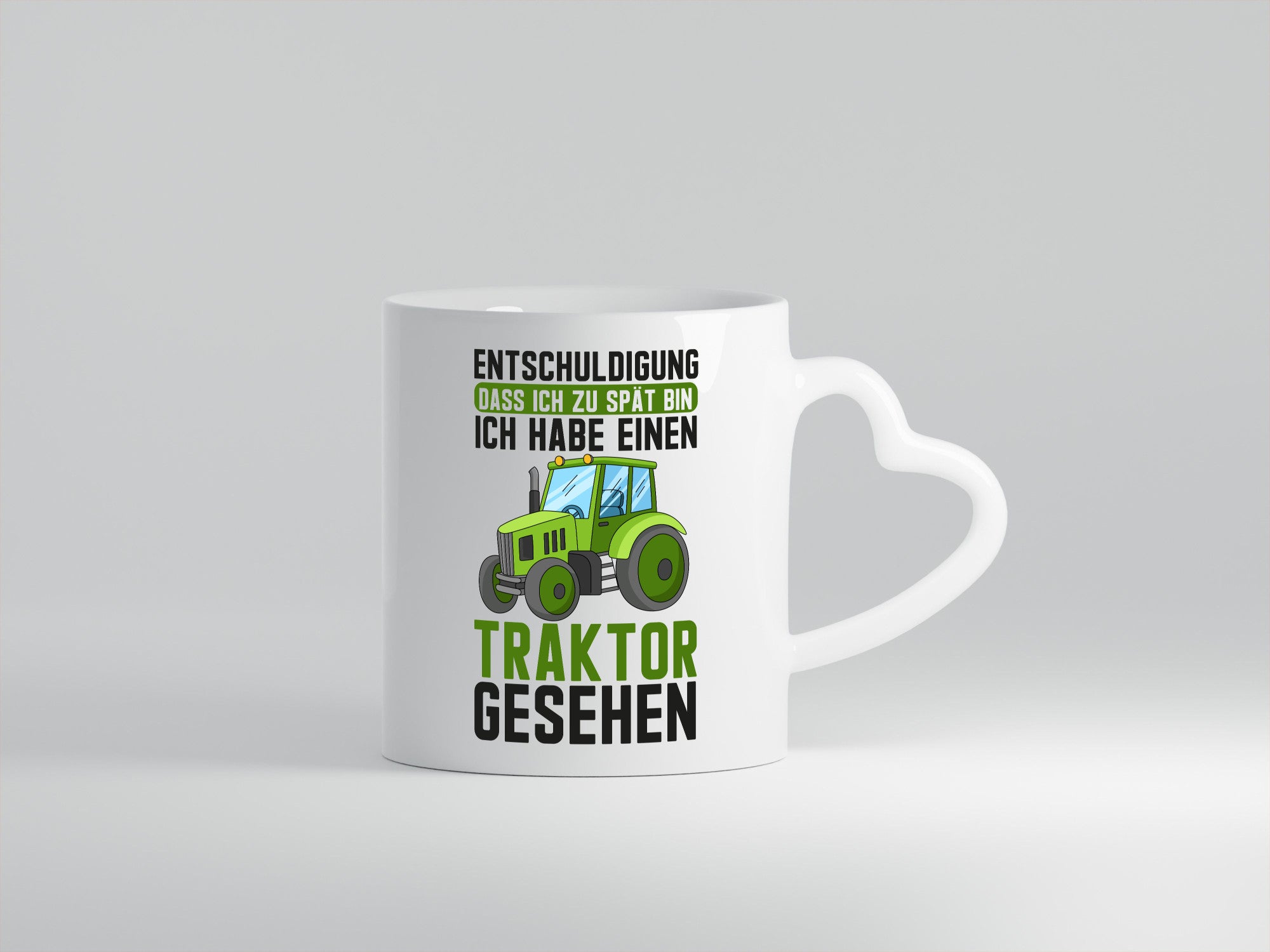 Entschuldigung das ich zu spät bin | traktor gesehen Kind Geschenkidee Humor