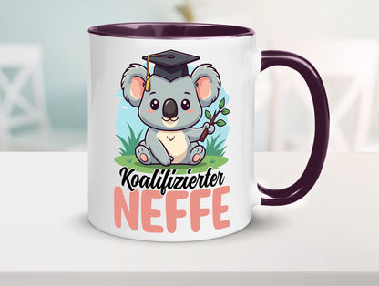 Koalifizierter Neffe | Familie Bruder Bester Onkel Geschenkidee Humor Tasse