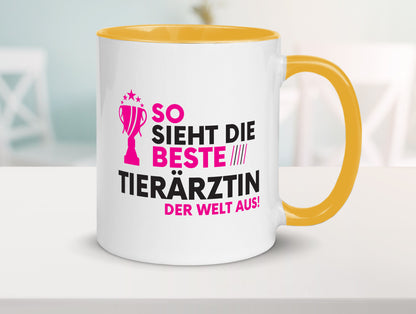 Die Weltbeste Tierärztin | Mediziner Tiermedizin lustiger Spruch Geschenk