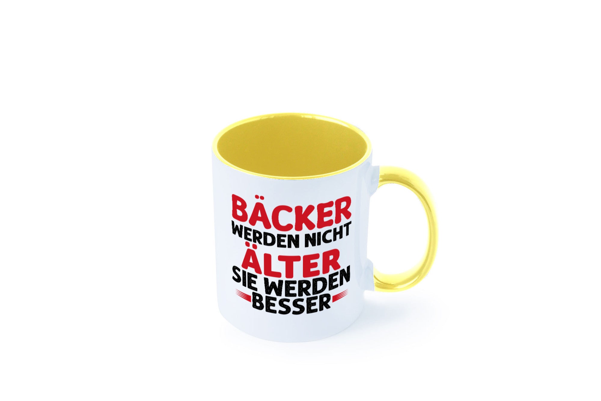 Bäcker werden nicht älter Sie besser lustig Humor Geschenkidee Geschenk Tasse