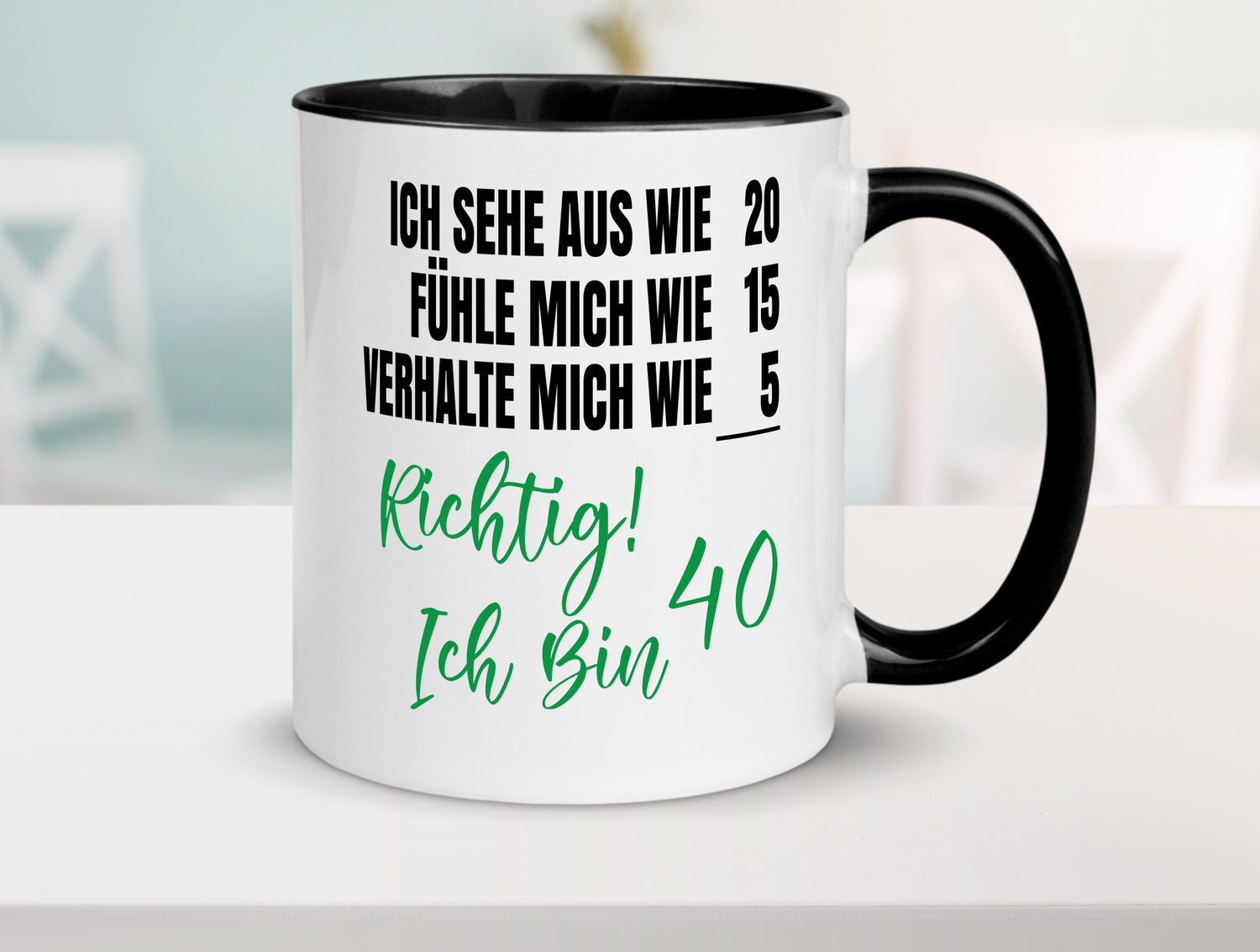 Ich bin Jung | 40 Geburtstag Verhalte mich wie ein Kind Geschenk Geschenkidee