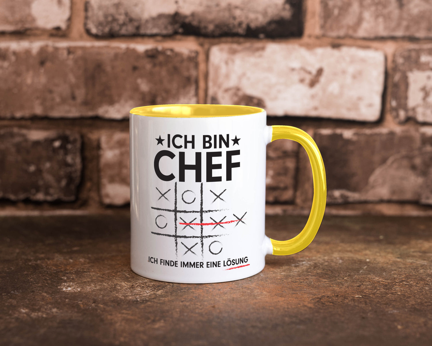 Lösung finden: Chef | Führungskraft Vorgesetzter v2 lustiger Spruch Geschenk