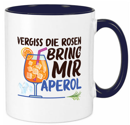 Bring mir Aperol | Rosen Paar Party Geschenkidee Humor Tasse