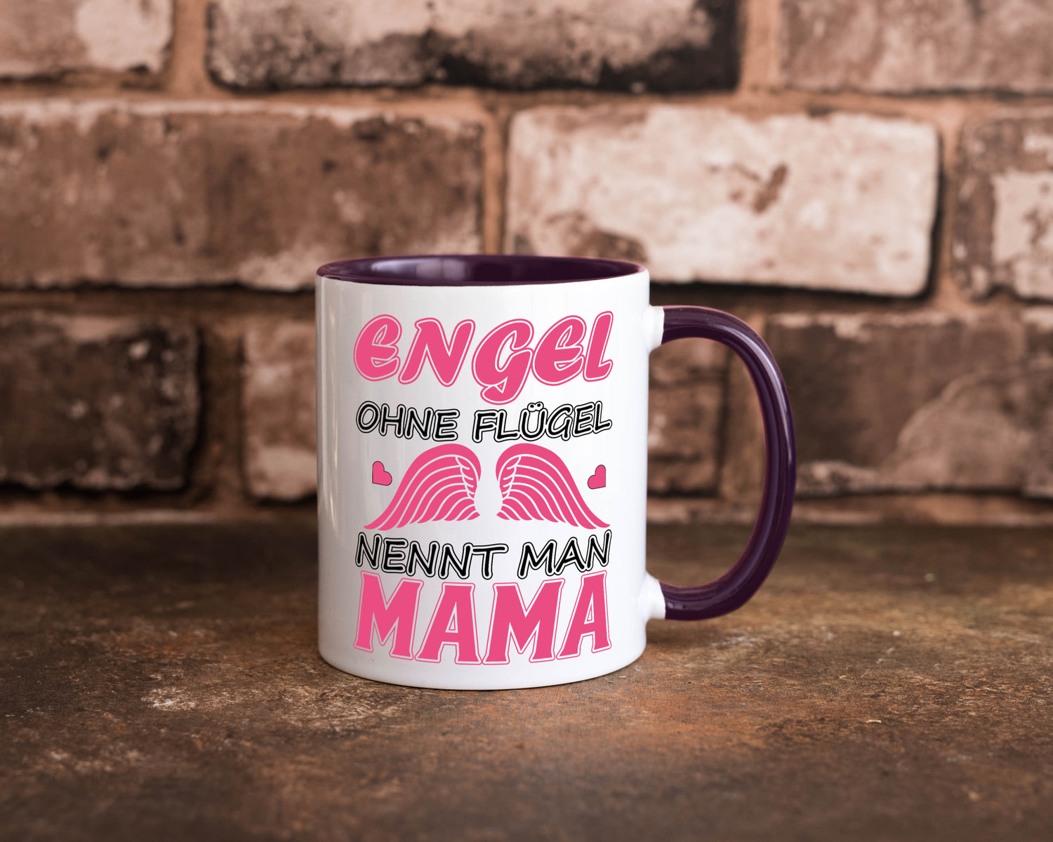 Mama Engel Humor Familie Geschenkidee Tasse