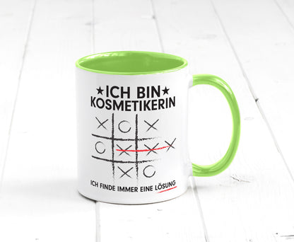 Löse Probleme: Kosmetikerin | Kosmetik Stylistin Geschenk Humor Geschenkidee