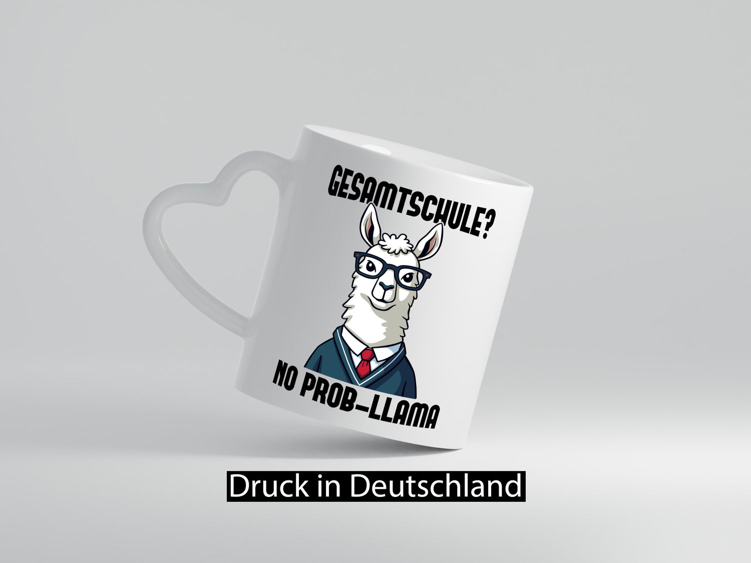 Gesammtschule | no prob-llama Einschuldung Humor Geschenkidee Tasse