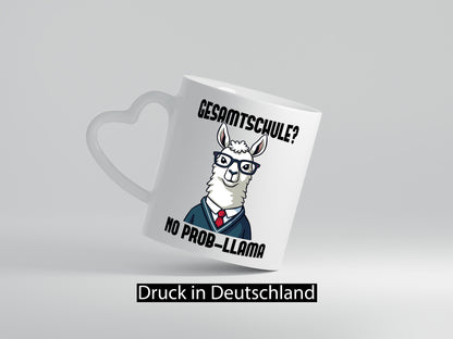 Gesammtschule | no prob-llama Einschuldung Humor Geschenkidee Tasse