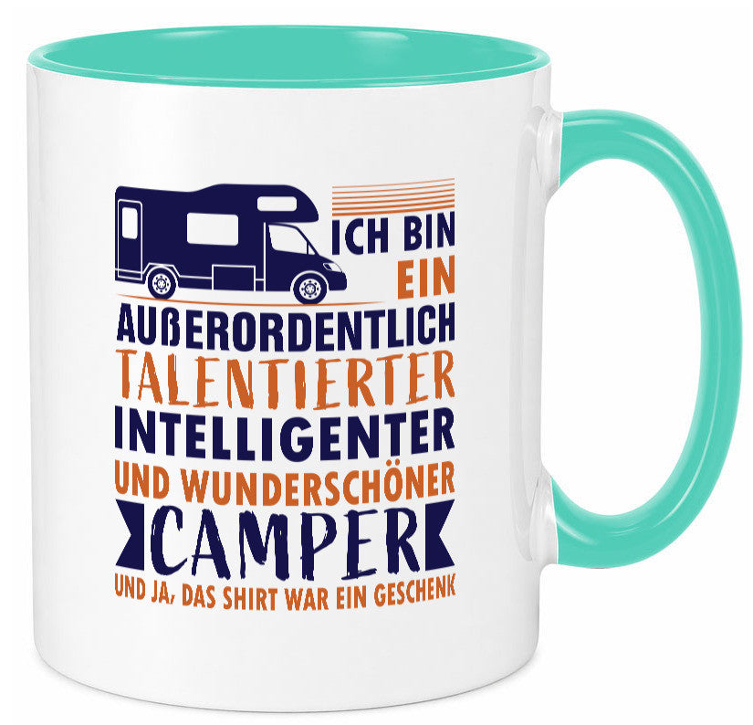 Talentierter | Intelligenter Wunderschöner Camper lustiger Spruch Geschenk