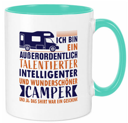 Talentierter | Intelligenter Wunderschöner Camper lustiger Spruch Geschenk