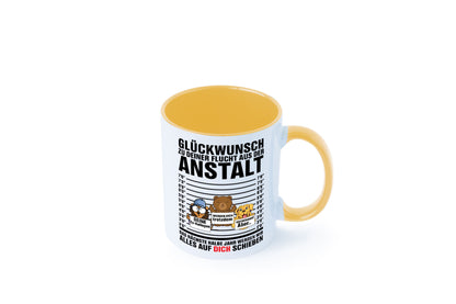 Glückwunsch zur Flucht | Arbeitskollegen Berufswechel Humor Arbeit Kollegen