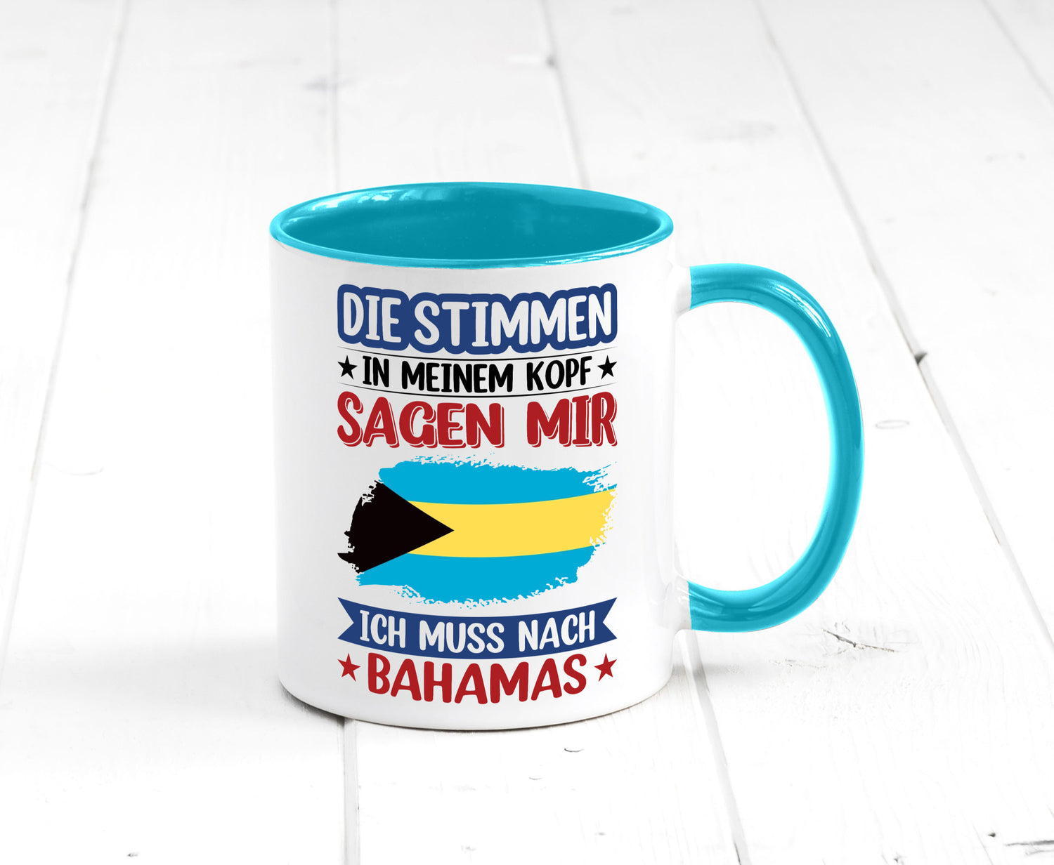 Bahamas | Urlaub Stimmen in meinem Kopf Traumland Geschenk Humor Geschenkidee