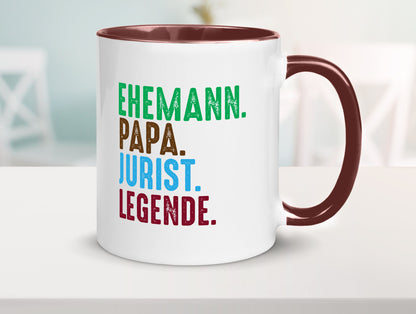 Ehemann Mama Jurist Legende | Anwalt Jura lustig Familie Geschenkidee Geschenk
