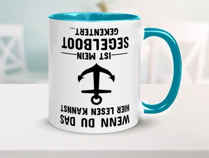 Segler Tasse | Segelboot Humor Kapitän Spruch Witz Geschenkidee