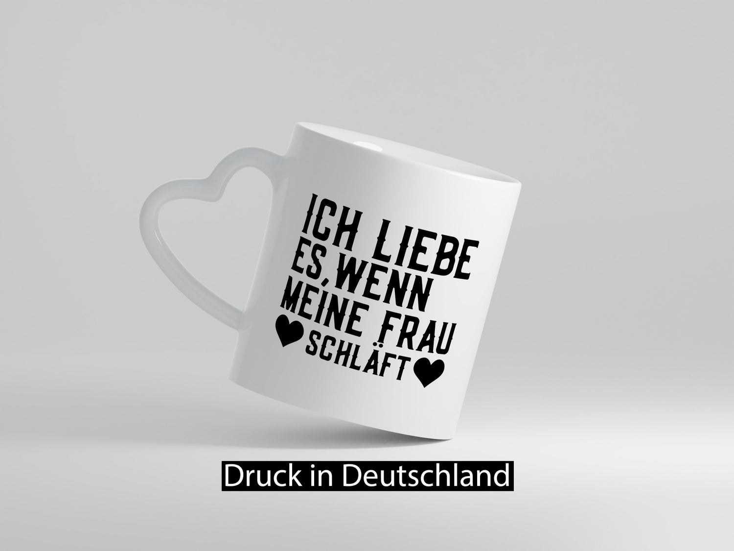 Wenn meine Frau schläft | Ehe Gattin witziger Spruch Humor Geschenkidee Tasse
