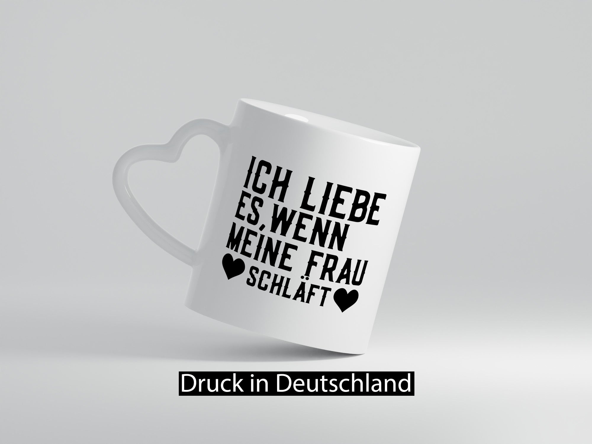 Wenn meine Frau schläft | Ehe Gattin witziger Spruch Humor Geschenkidee Tasse