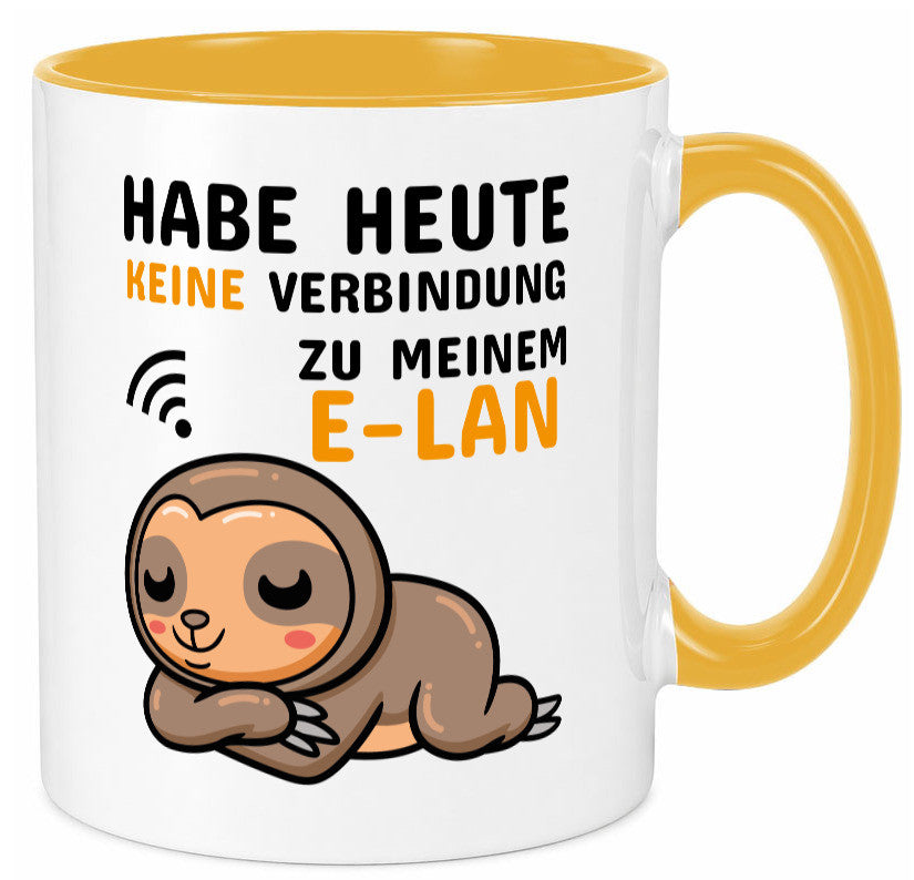Keine Verbindung lustig Humor Geschenkidee Geschenk Tasse