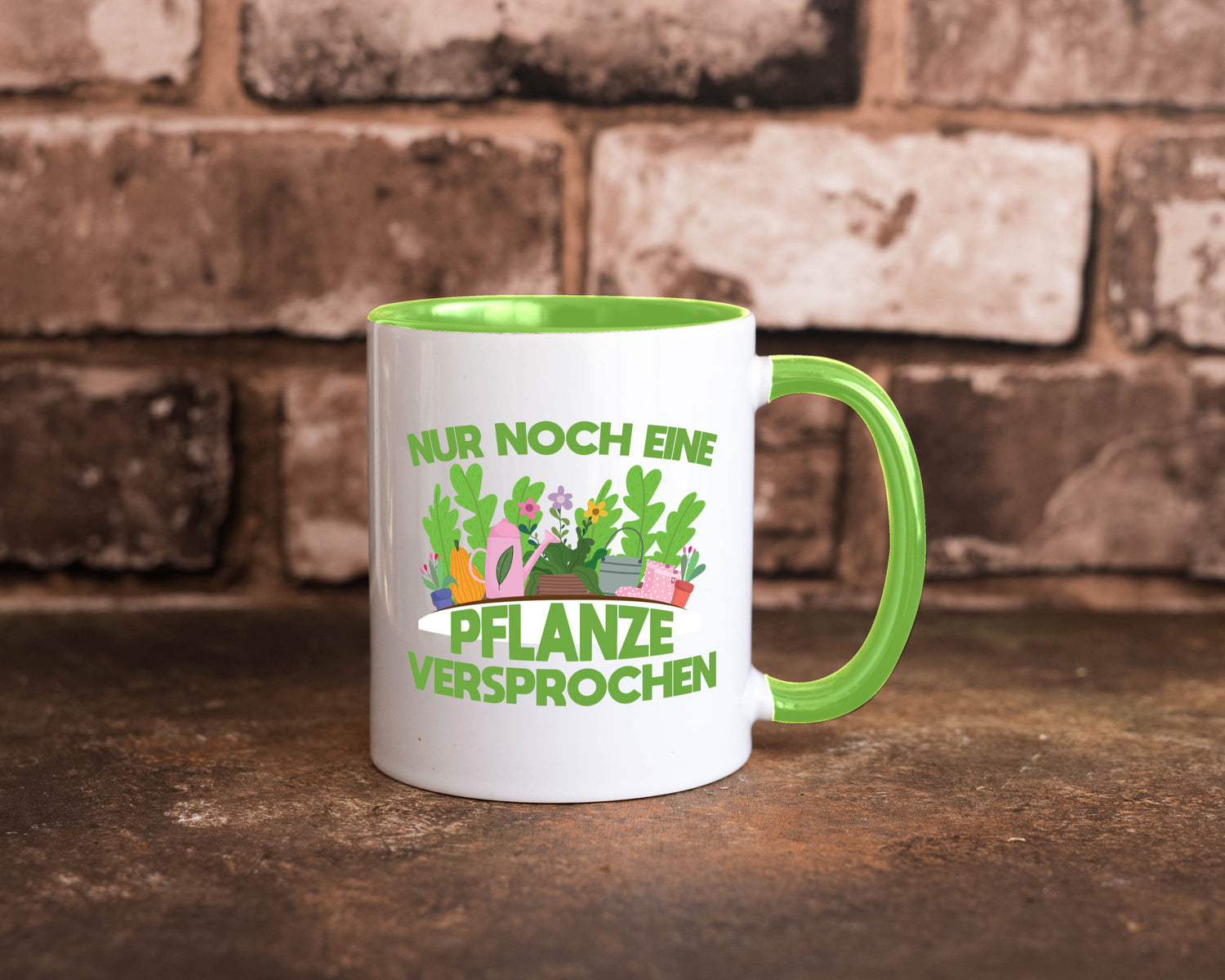 Noch eine Pflanze | Gartenarbeit Gärtnern Pflanzen Humor Arbeit Kollegen Büro