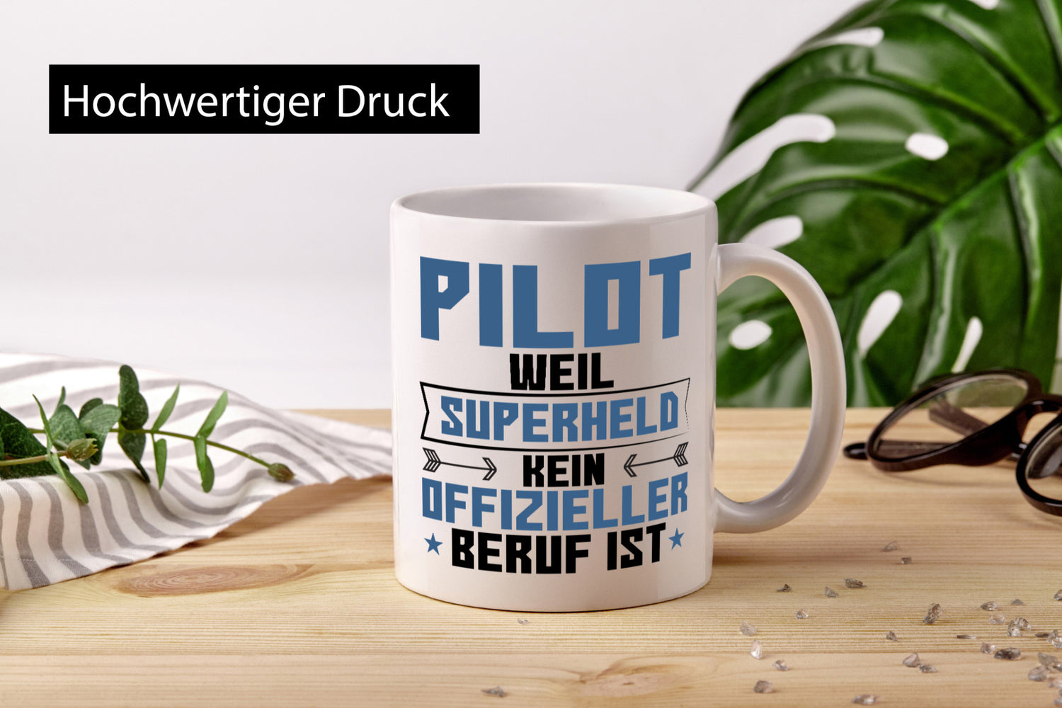 Superheldin Pilot | Flugzeug Piloten lustiger Spruch Geschenk Humor
