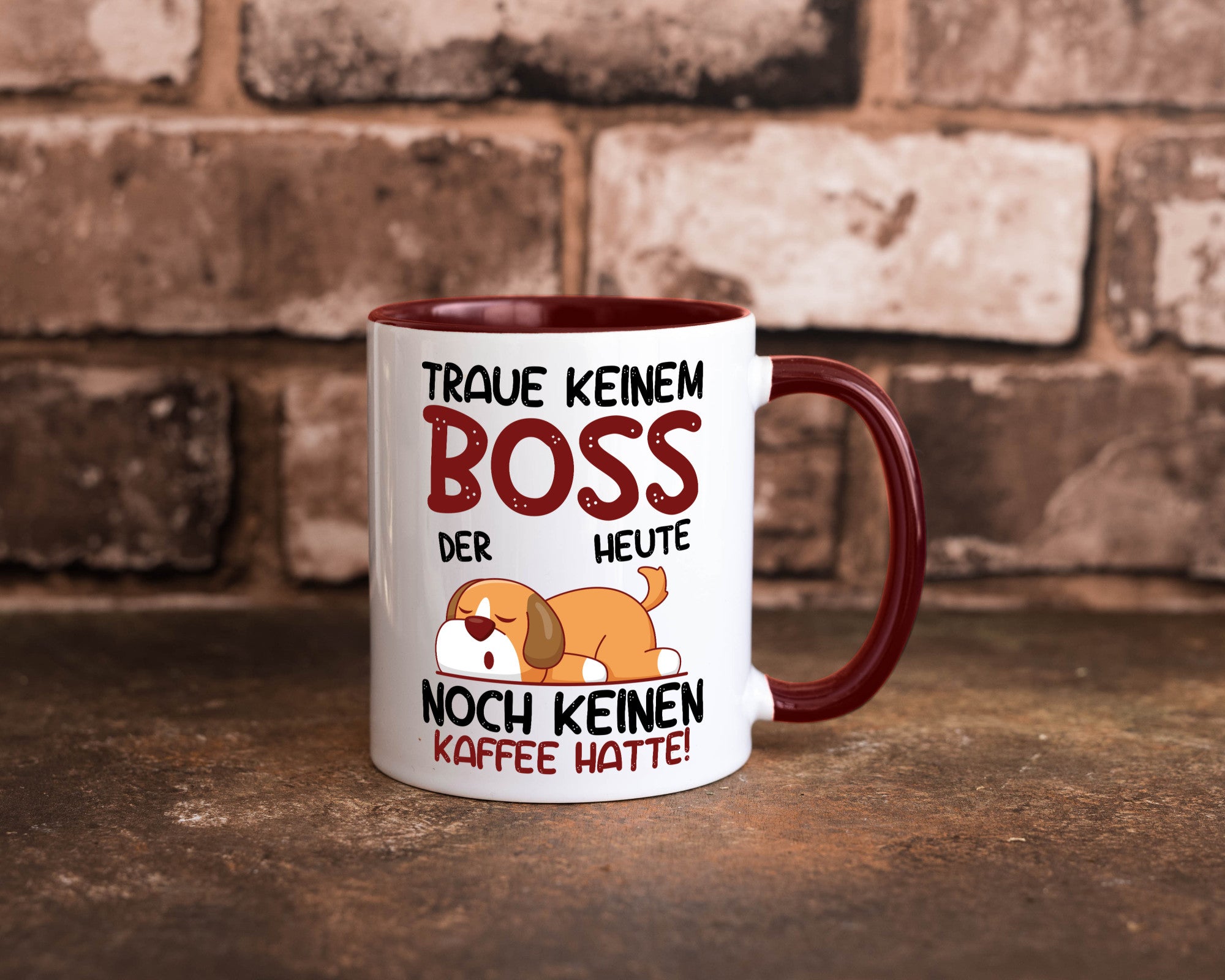 Traue keinem Boss | Führungskraft Vorgesetzter Geschenkidee Humor Tasse