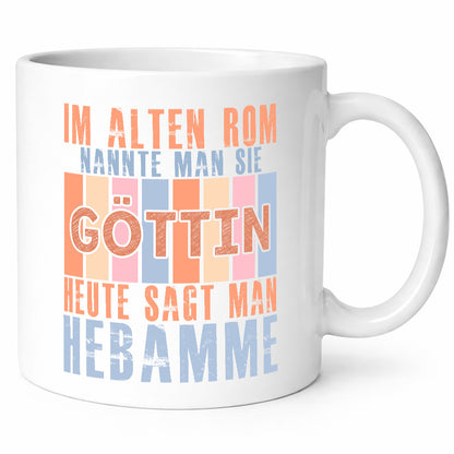 Heute sagt man: Hebamme | Geburtshilfe Humor Geschenkidee Tasse
