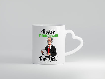 Bester Staatsanwalt | Anwalt Jurist v2 Geschenkidee Humor Tasse