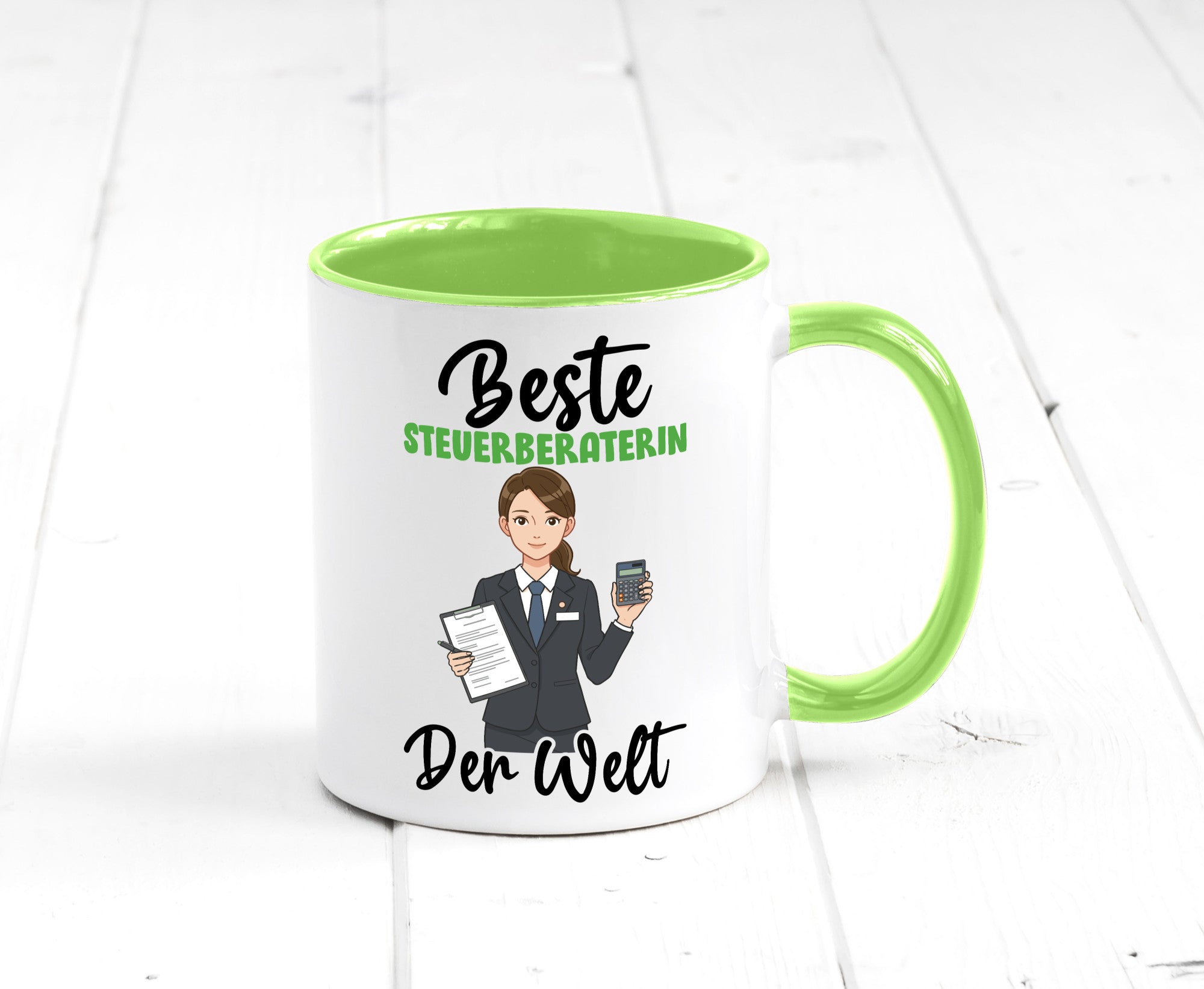 Beste Steuerberaterin | Steuer Beratung v2 Geschenkidee Humor Tasse