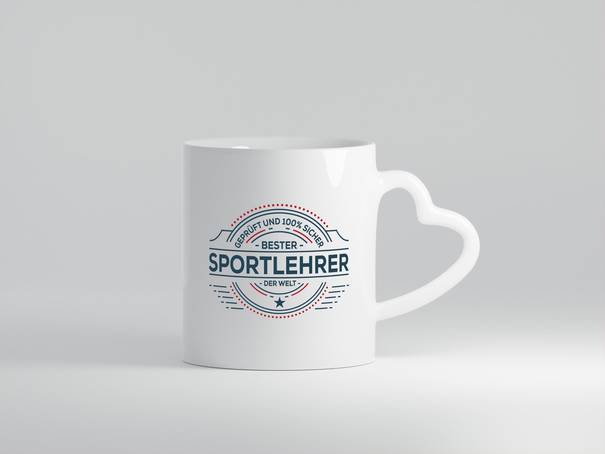 Geprüft und sicher: Sportlehrer | Lehrer Sport lustiger Spruch Geschenk Humor