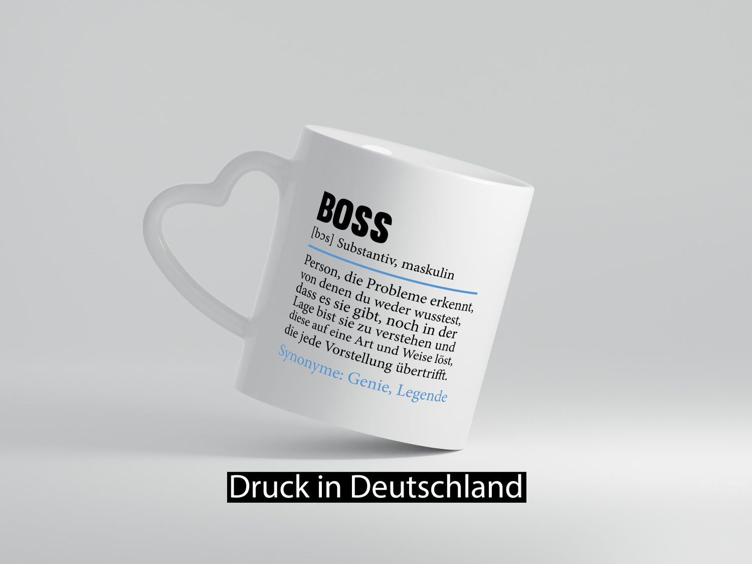 Boss | Chef Führungskraft Vorgesetzter Geschenk Arbeit Kollegen Büro lustiger