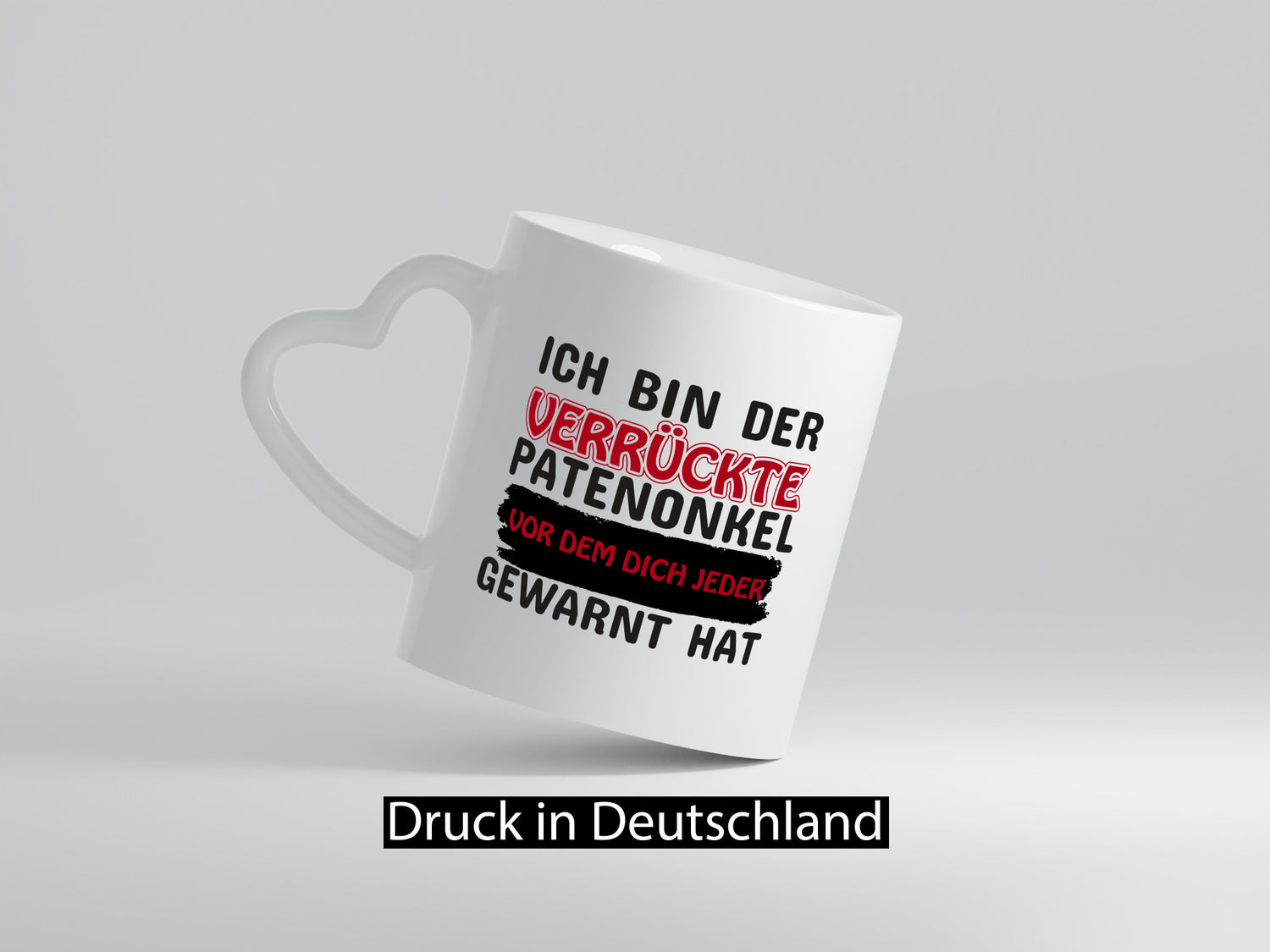 Verrückter Patenonkel | Onkel Tasse Verwandtschaft Geschenk Humor Geschenkidee