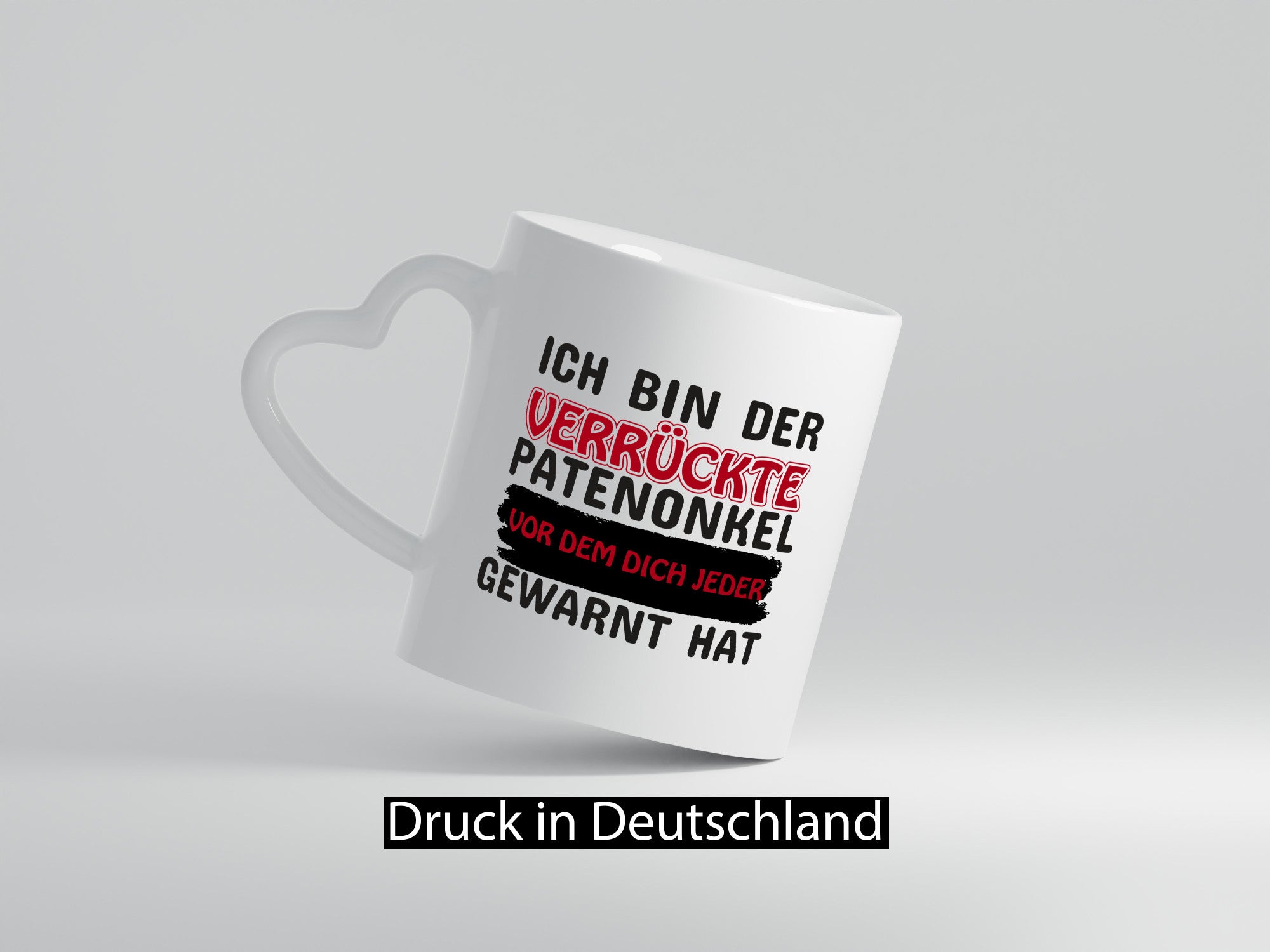 Verrückter Patenonkel | Onkel Tasse Verwandtschaft Geschenk Humor Geschenkidee