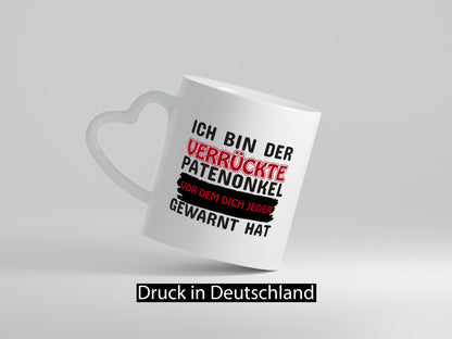 Verrückter Patenonkel | Onkel Tasse Verwandtschaft Geschenk Humor Geschenkidee