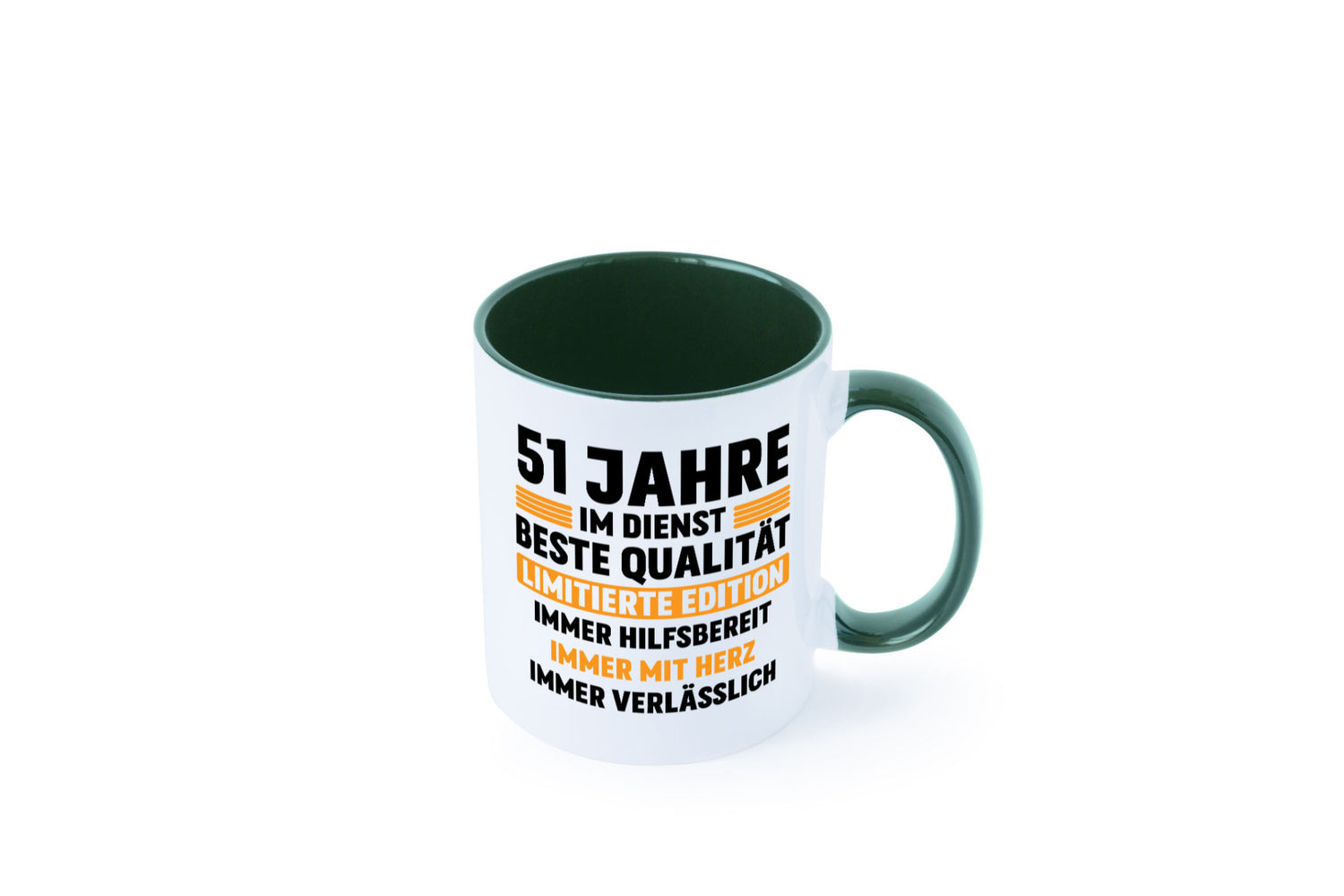 51 Jahre im Dienst | Jubiläum Arbeit lustiger Spruch Geschenk Kollegen Büro