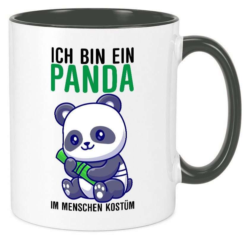 Ich bin ein Panda | Pandabär Kinder v2 Geschenkidee Humor Tasse