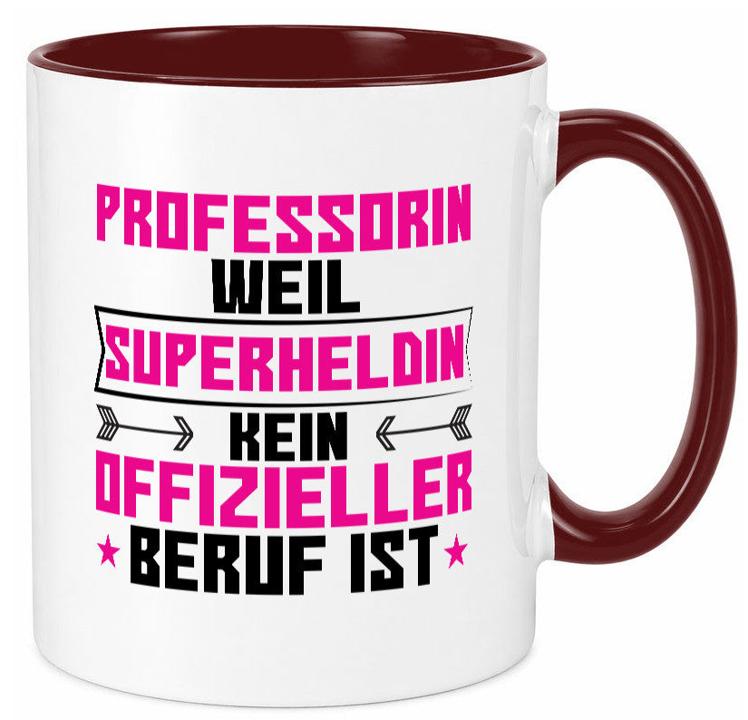 Superheldin Professorin | Uni Universität Geschenk Humor Geschenkidee lustiger