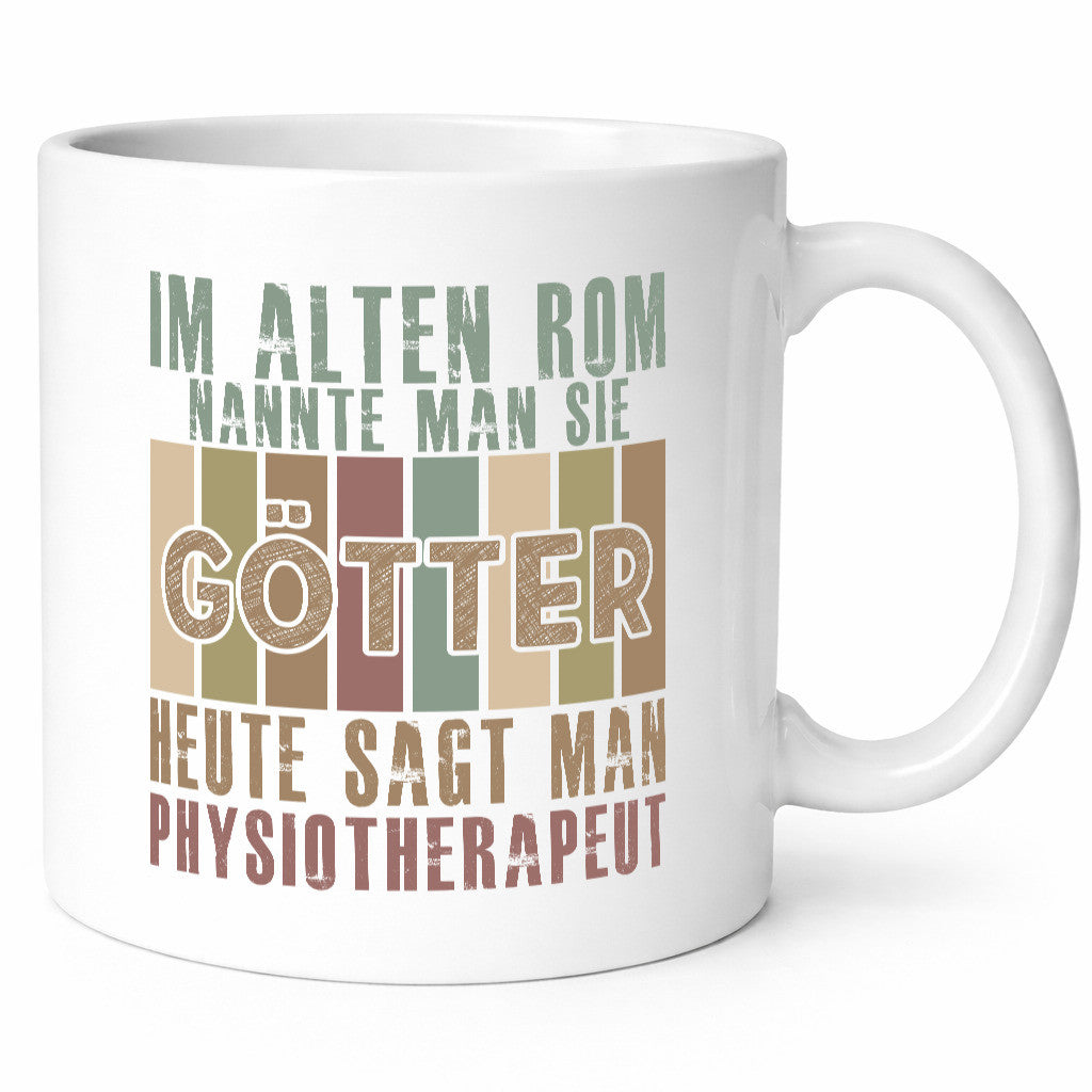 Heute sagt man: Physiotherapeut lustiger Spruch Geschenk Humor Geschenkidee