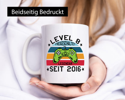 Level 8 | Legendary Since 2016 Controller Gift Humor Gift Idea Funny