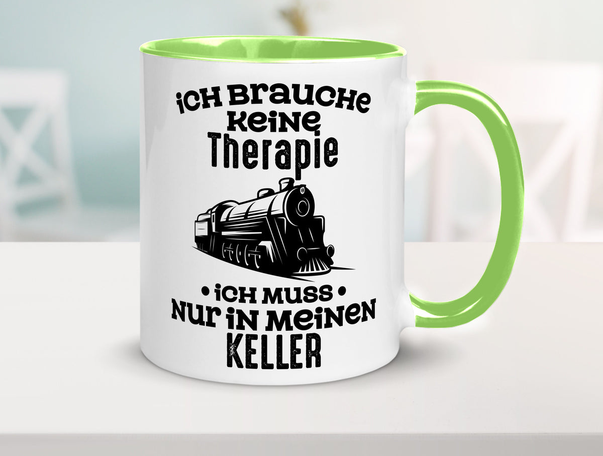Modeleisenbahn | Hobby eisenbahn Zug lustiger Spruch Geschenk Humor Tasse