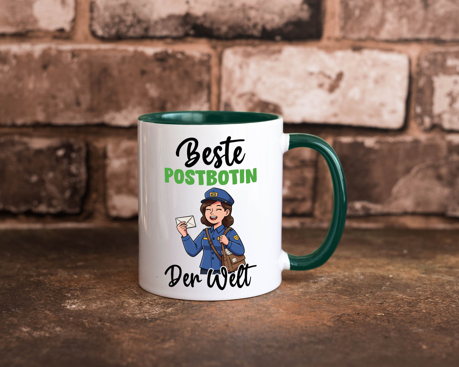 Beste Postbotin | Beruf Post Briefträger v2 lustig Arbeit Kollegen Büro