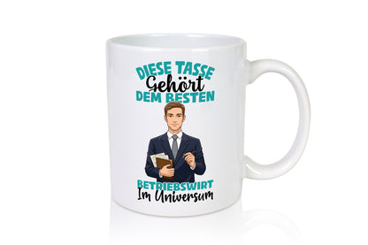 Im Universum: Betriebswirt | Betriebswirtschaft Geschenkidee Humor Tasse