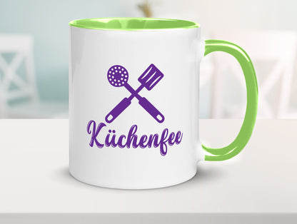Küchenfee | Mama kocht am besten Muttertag Geschenkidee Familie Humor Tasse
