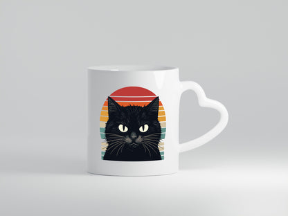 Schwarze Katze | Katzenliebhaber Böse Geschenk Tierliebhaber Humor lustiger