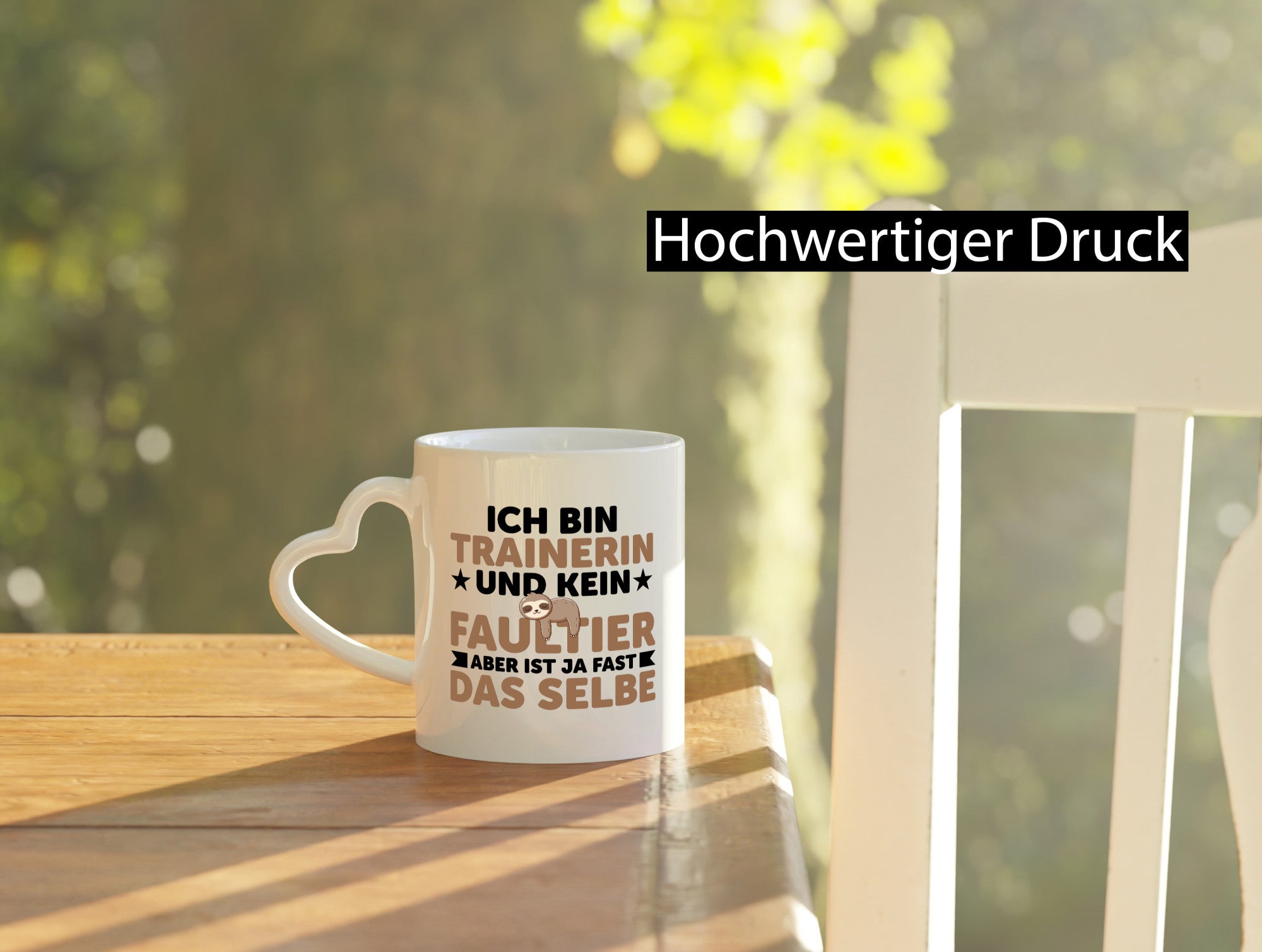 Ich bin kein Faultier: Trainerin | Sportverein Humor v2 Tierliebhaber